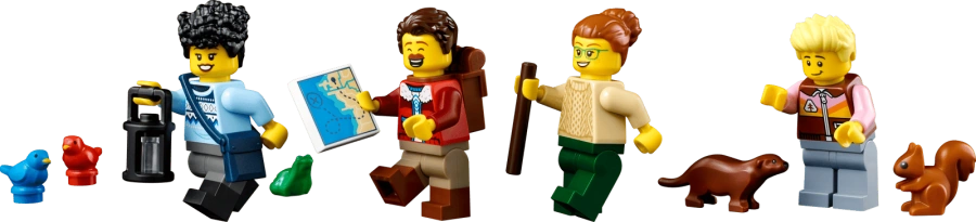 Блоковий конструктор LEGO Ideas Трикутний будиночок (21338)