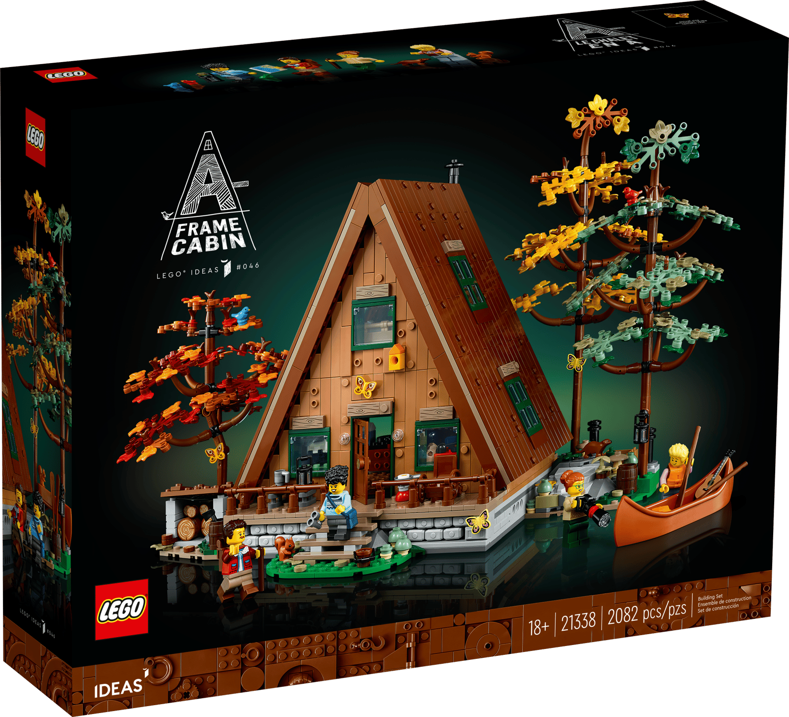 Блоковий конструктор LEGO Ideas Трикутний будиночок (21338)