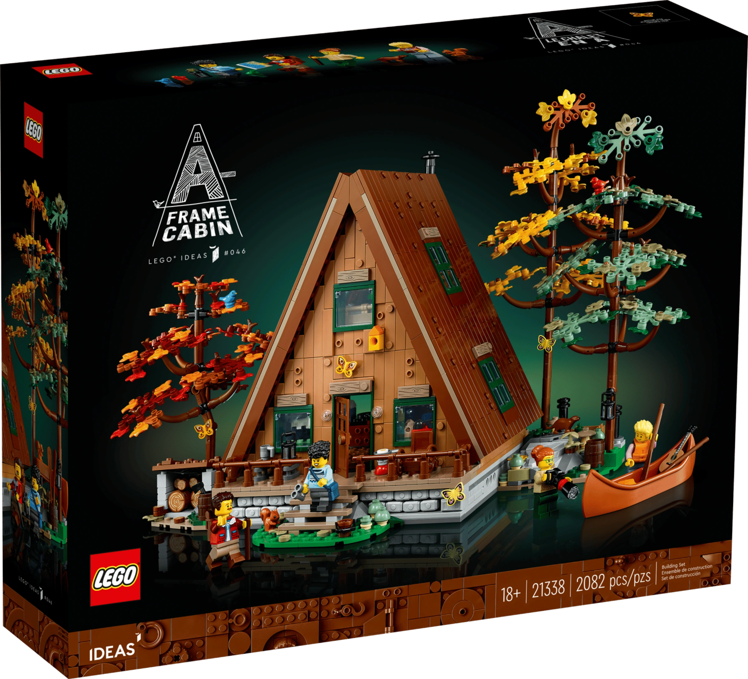 Блоковий конструктор LEGO Ideas Трикутний будиночок (21338) Блоковий конструктор LEGO Ideas Трикутний будиночок (21338)