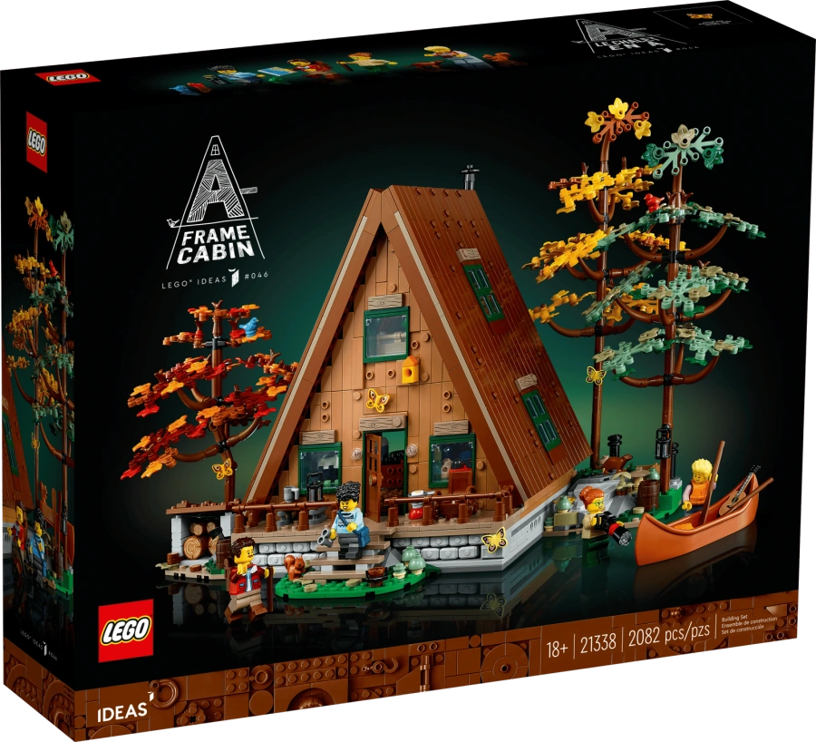 Блоковий конструктор LEGO Ideas Трикутний будиночок (21338)