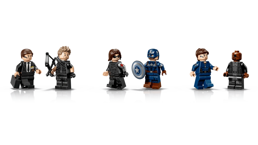 Блоковый конструктор LEGO Marvel Геликериер S.H.I.E.L.D. (76354)