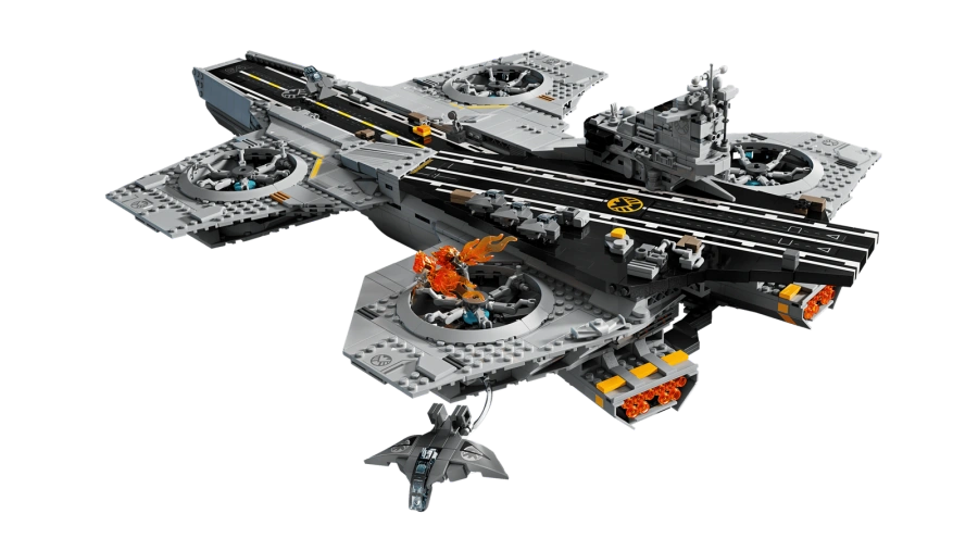 Блоковый конструктор LEGO Marvel Геликериер S.H.I.E.L.D. (76354)