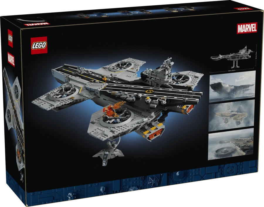 Блоковый конструктор LEGO Marvel Геликериер S.H.I.E.L.D. (76354)