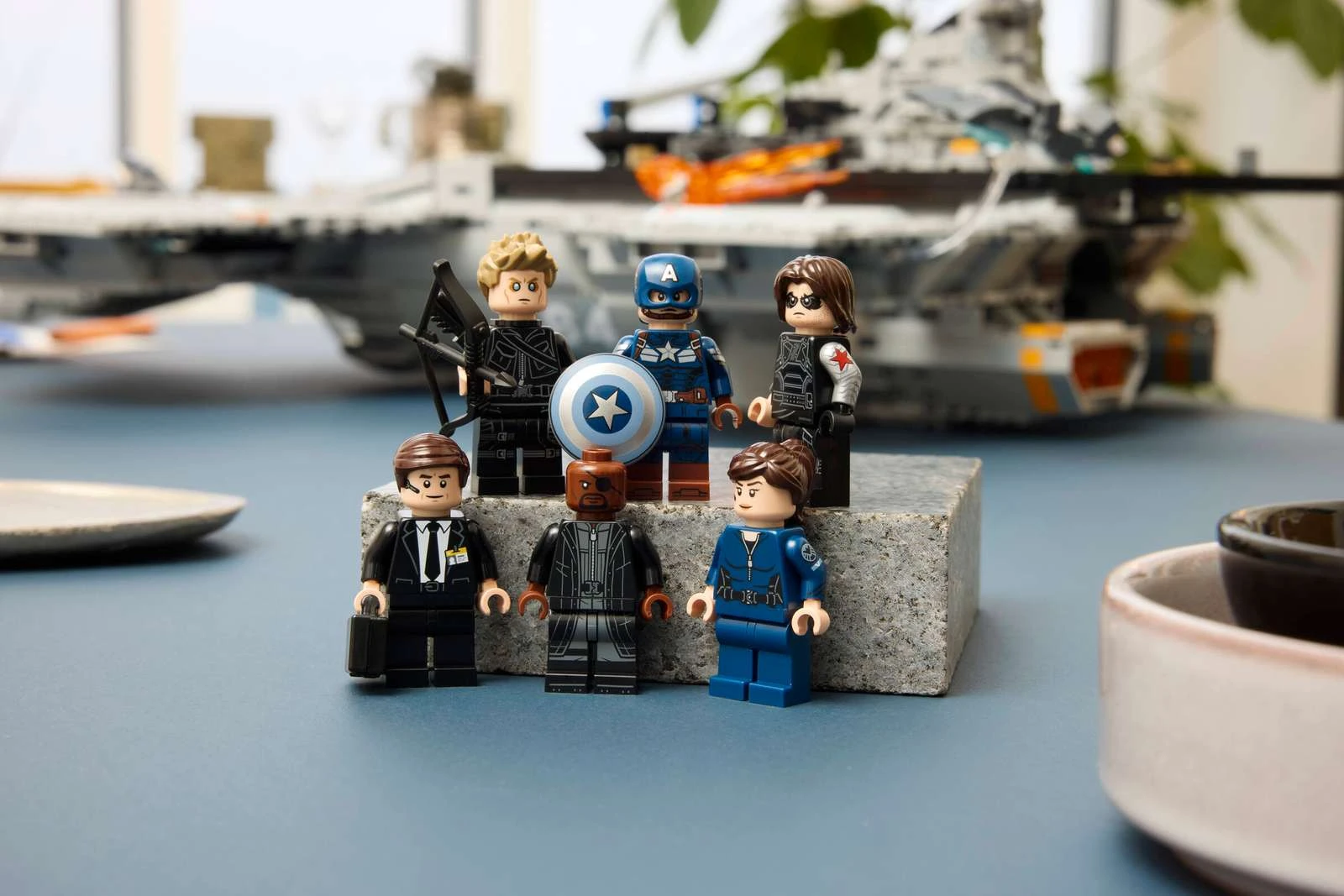 Блоковый конструктор LEGO Marvel Геликериер S.H.I.E.L.D. (76354)