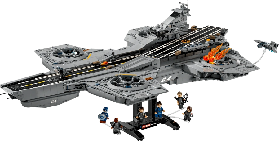 Блоковый конструктор LEGO Marvel Геликериер S.H.I.E.L.D. (76354)