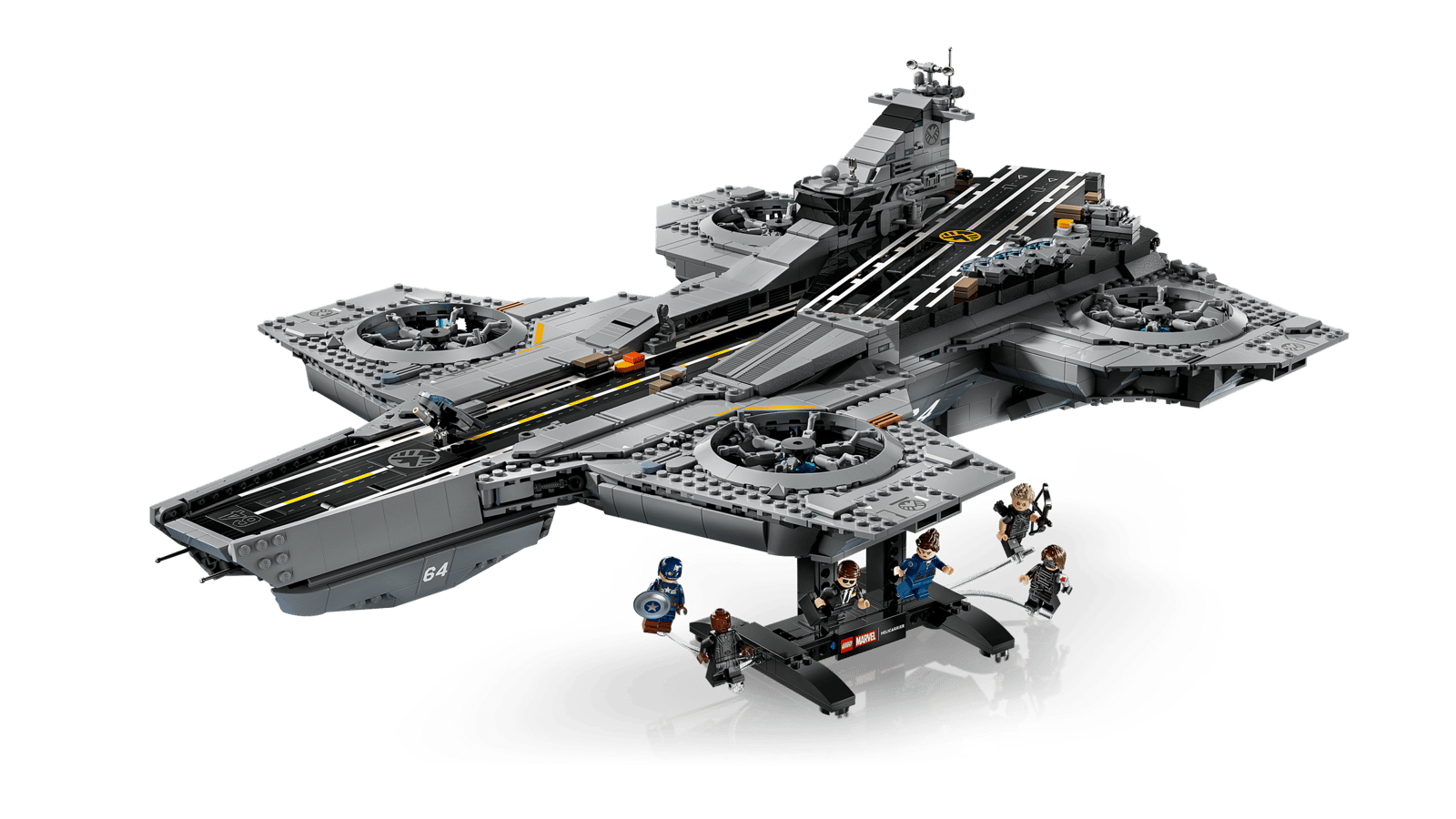 Блоковый конструктор LEGO Marvel Геликериер S.H.I.E.L.D. (76354)