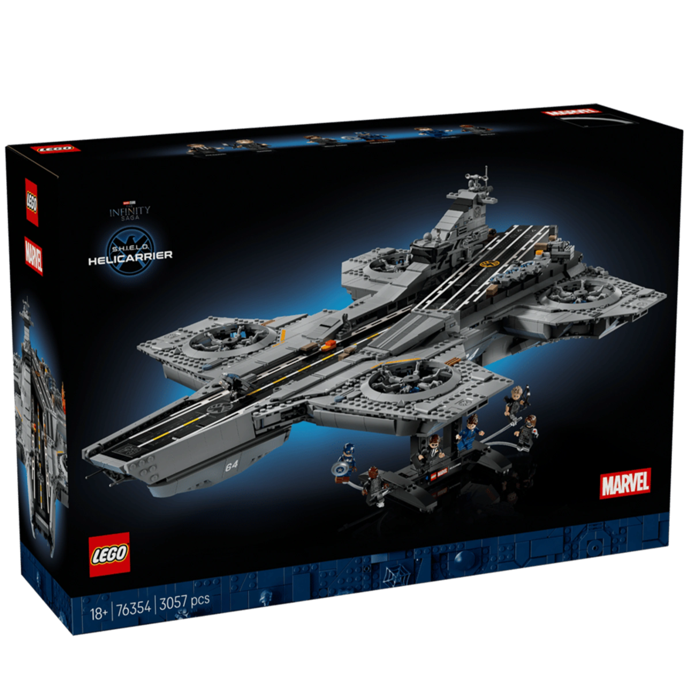 Блоковый конструктор LEGO Marvel Геликериер S.H.I.E.L.D. (76354) Блоковый конструктор LEGO Marvel Геликериер S.H.I.E.L.D. (76354)