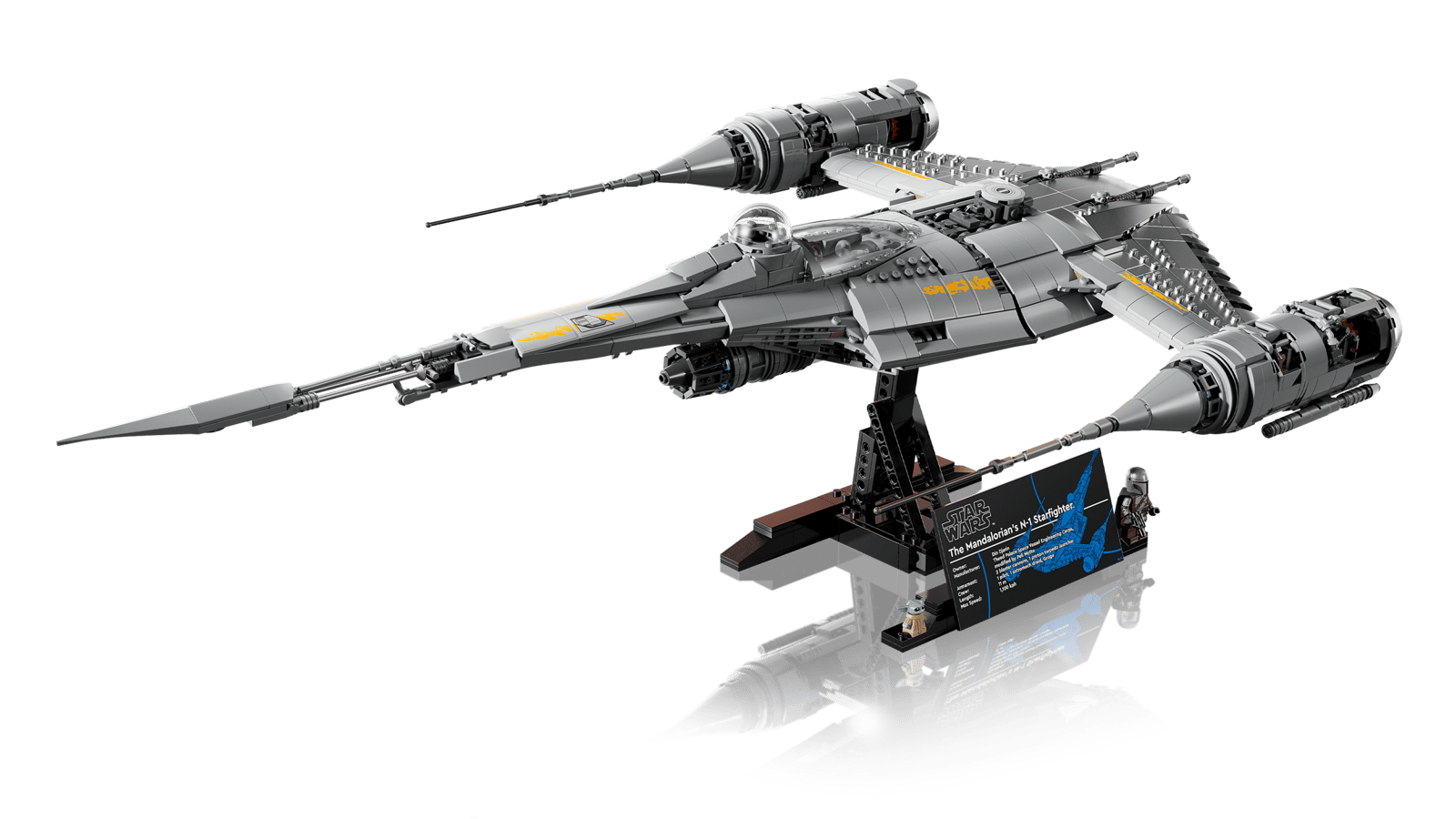 Блоковый конструктор LEGO Star Wars Мандалорский звездный истребитель N-1 (75442)