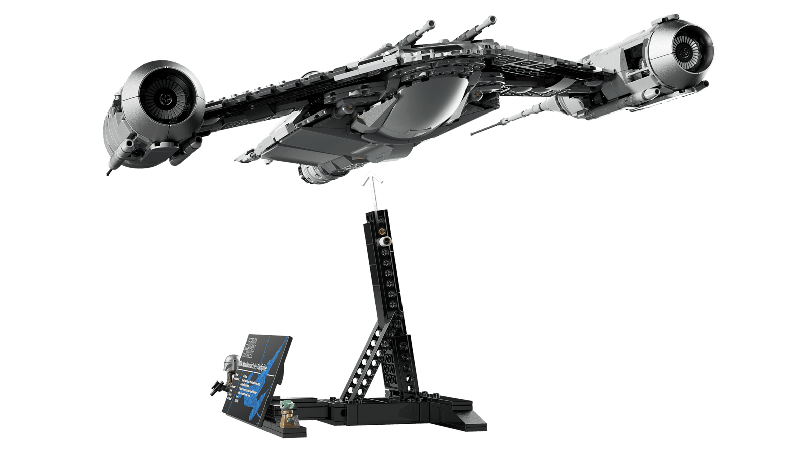 Блоковый конструктор LEGO Star Wars Мандалорский звездный истребитель N-1 (75442)