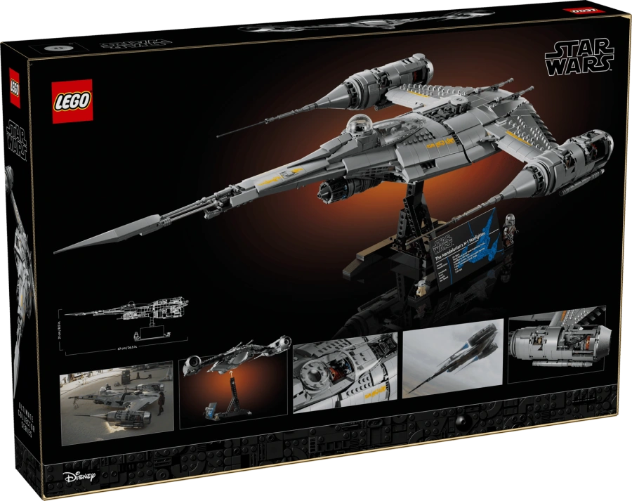 Блоковый конструктор LEGO Star Wars Мандалорский звездный истребитель N-1 (75442)