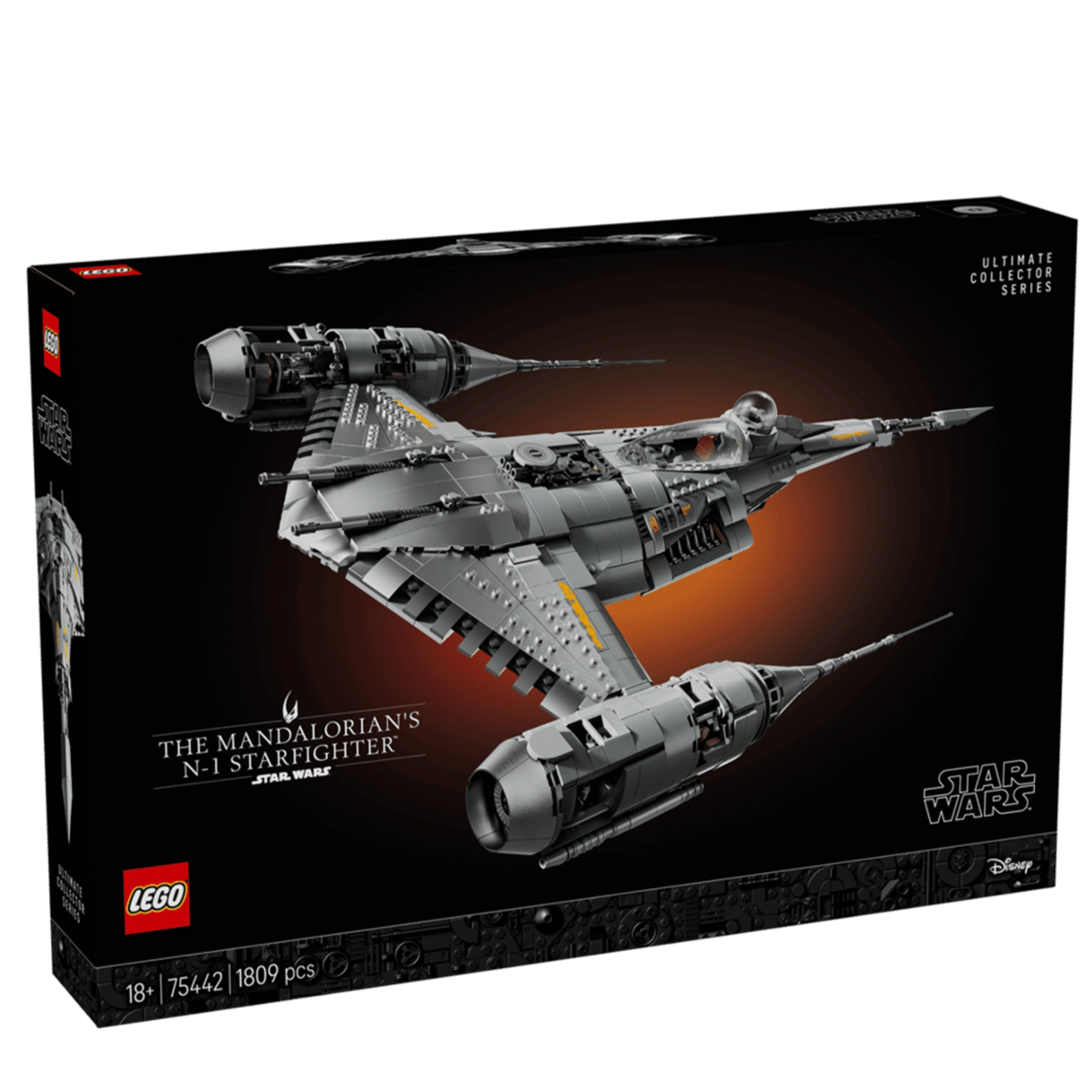 Блоковий конструктор LEGO Star Wars Мандалорський зоряний винищувач N-1 (75442)