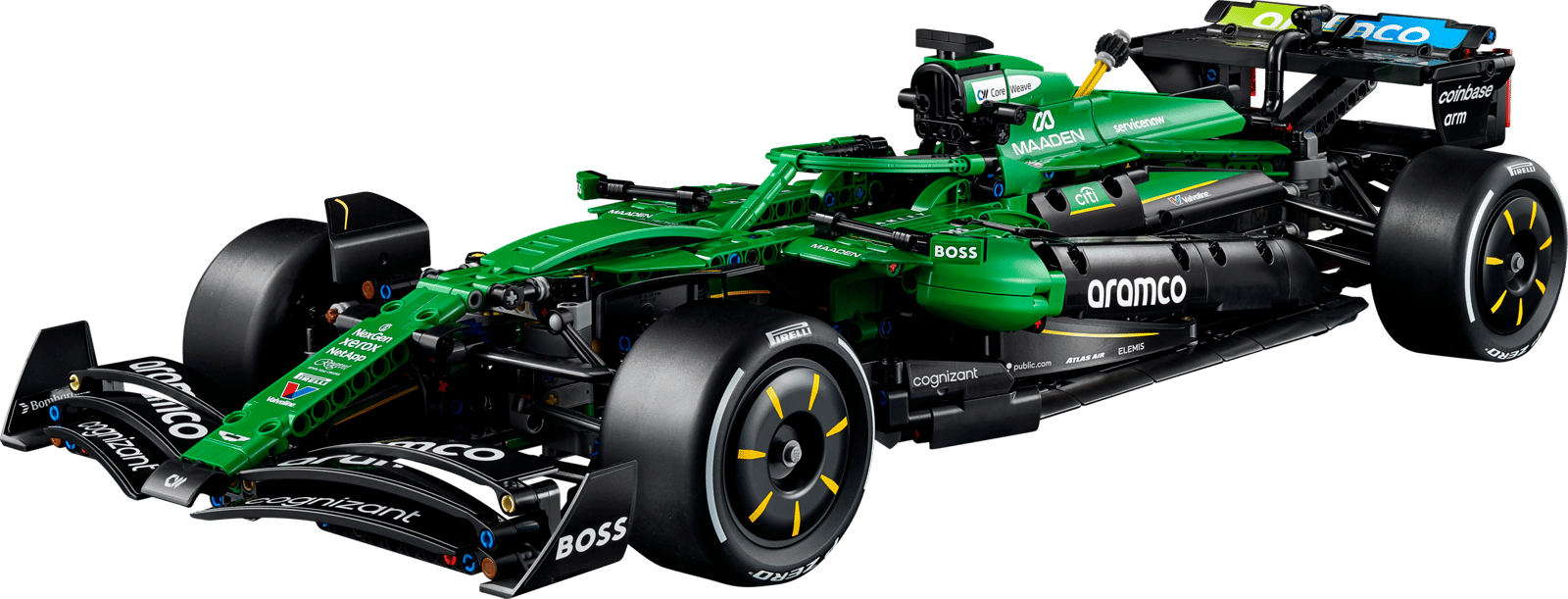 Блоковий конструктор LEGO Technic Автомобіль F1 Aston Martin Aramco AMR25 (42240)