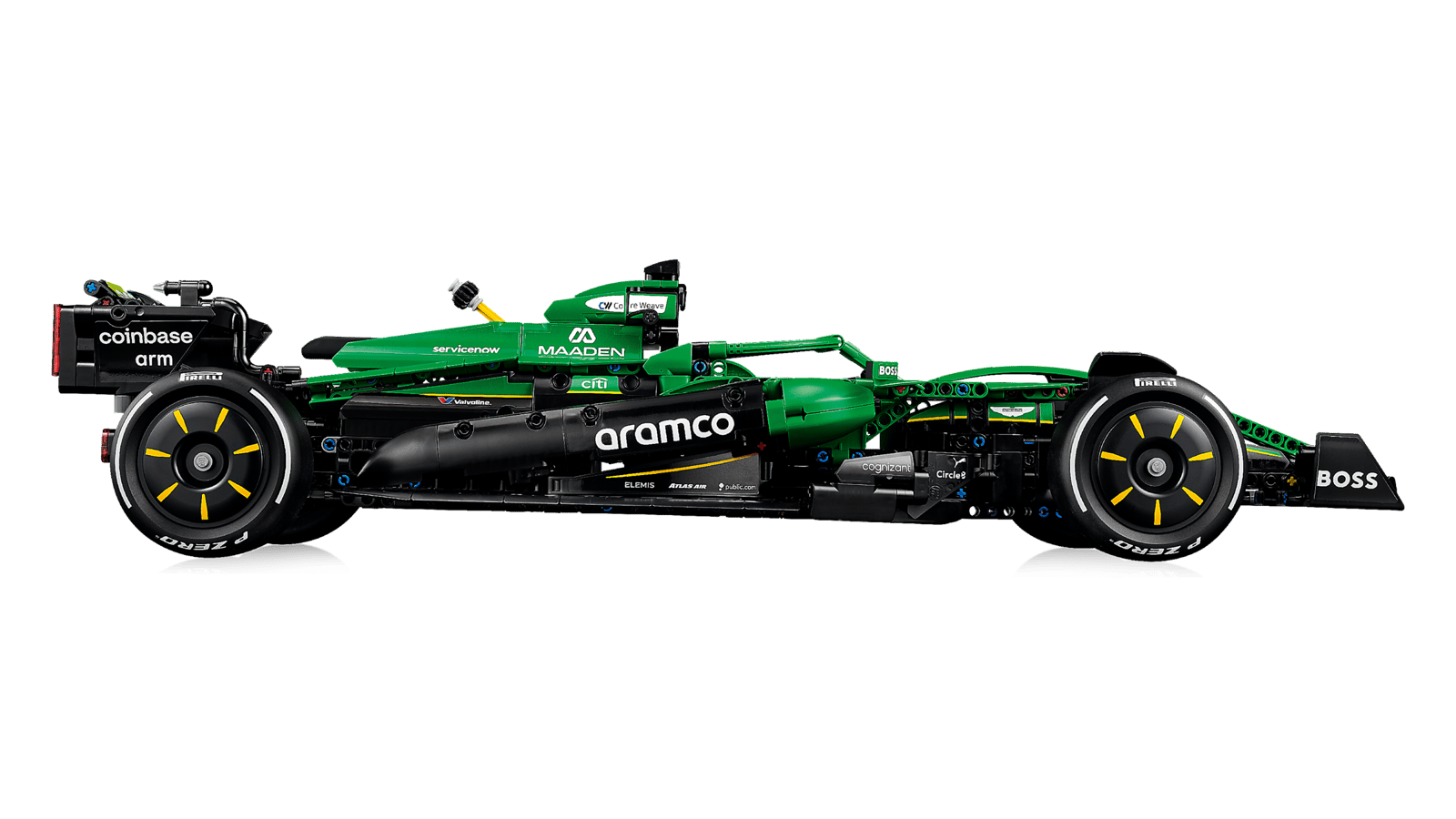 Блоковий конструктор LEGO Technic Автомобіль F1 Aston Martin Aramco AMR25 (42240)