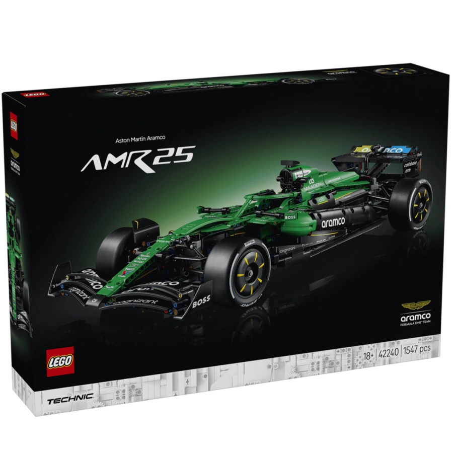 Блоковий конструктор LEGO Technic Автомобіль F1 Aston Martin Aramco AMR25 (42240)