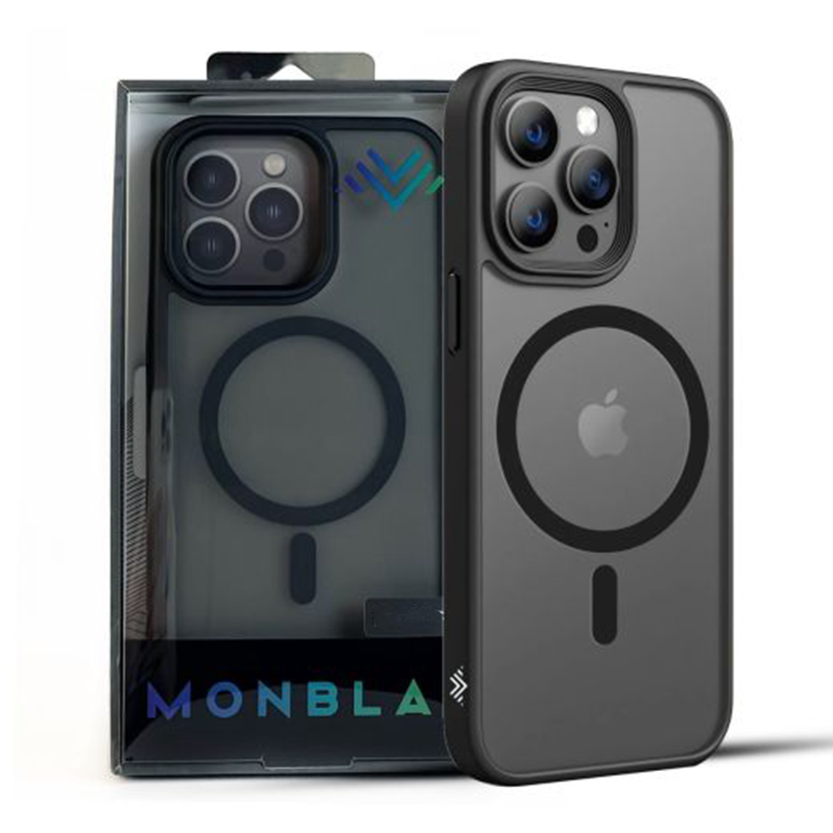 Чехол Monblan Magnetic Crystal Case with MagSafe for iPhone 16 Pro - Black