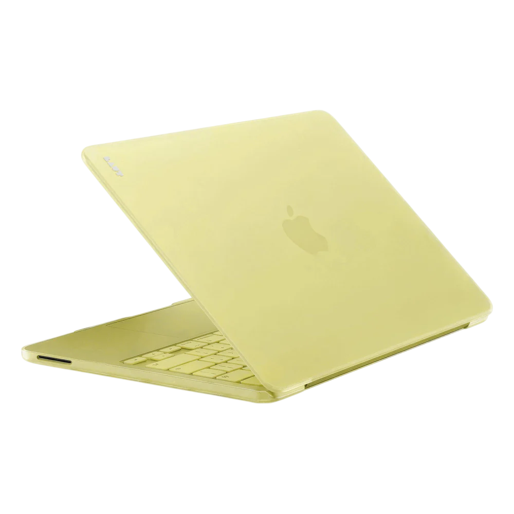 Чохол-накладка LAUT HUEX для MacBook Neo - Yellow (L_MBN_HX_Y)