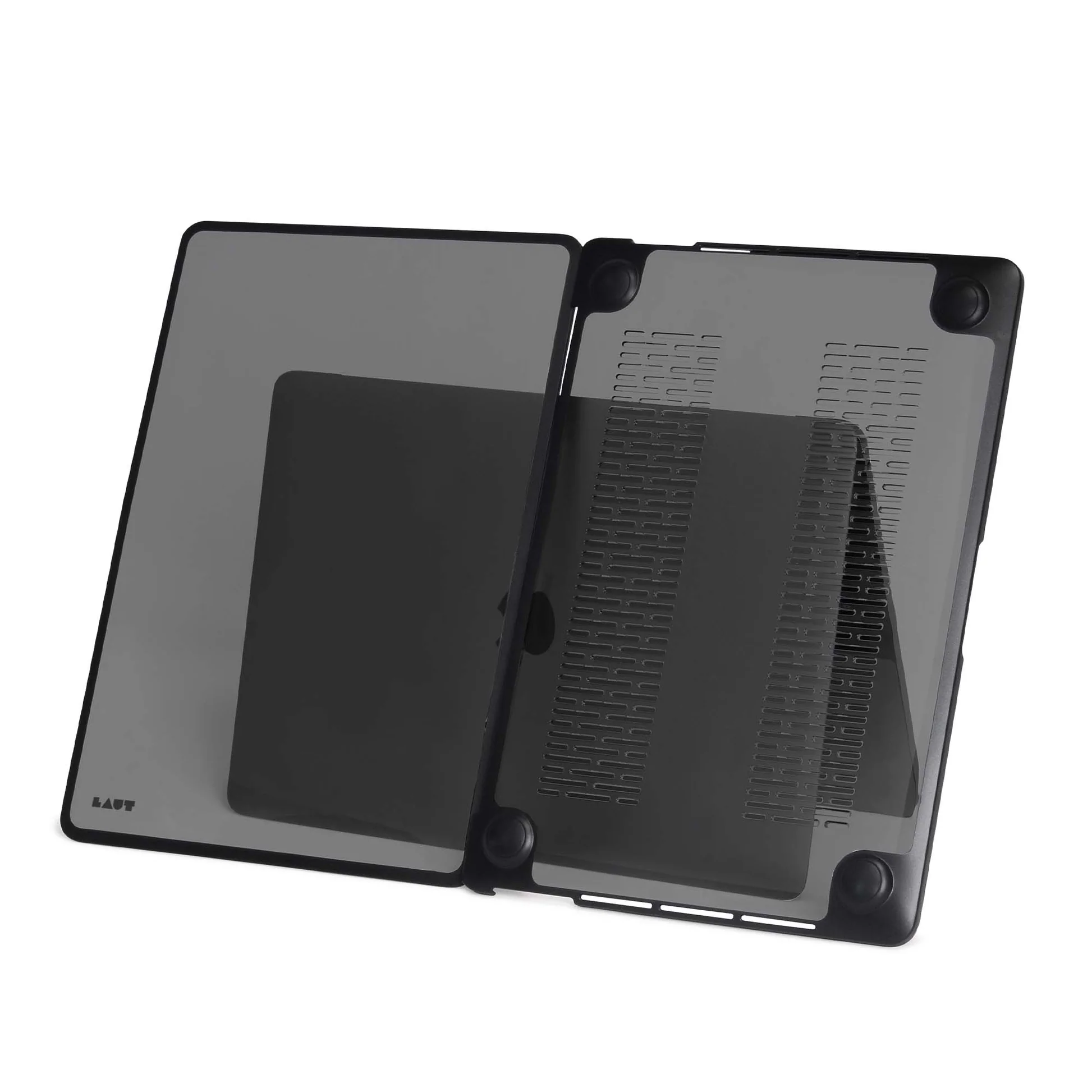 Чехол-накладка LAUT HUEX PROTECT case для MacBook Neo - Black (L_MBN_HPT_BK)