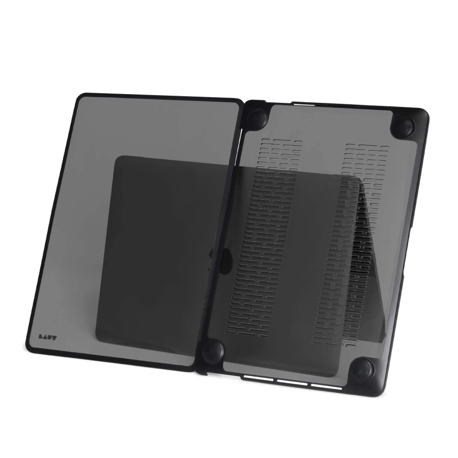 Чехол-накладка LAUT HUEX PROTECT case для MacBook Neo - Black (L_MBN_HPT_BK)