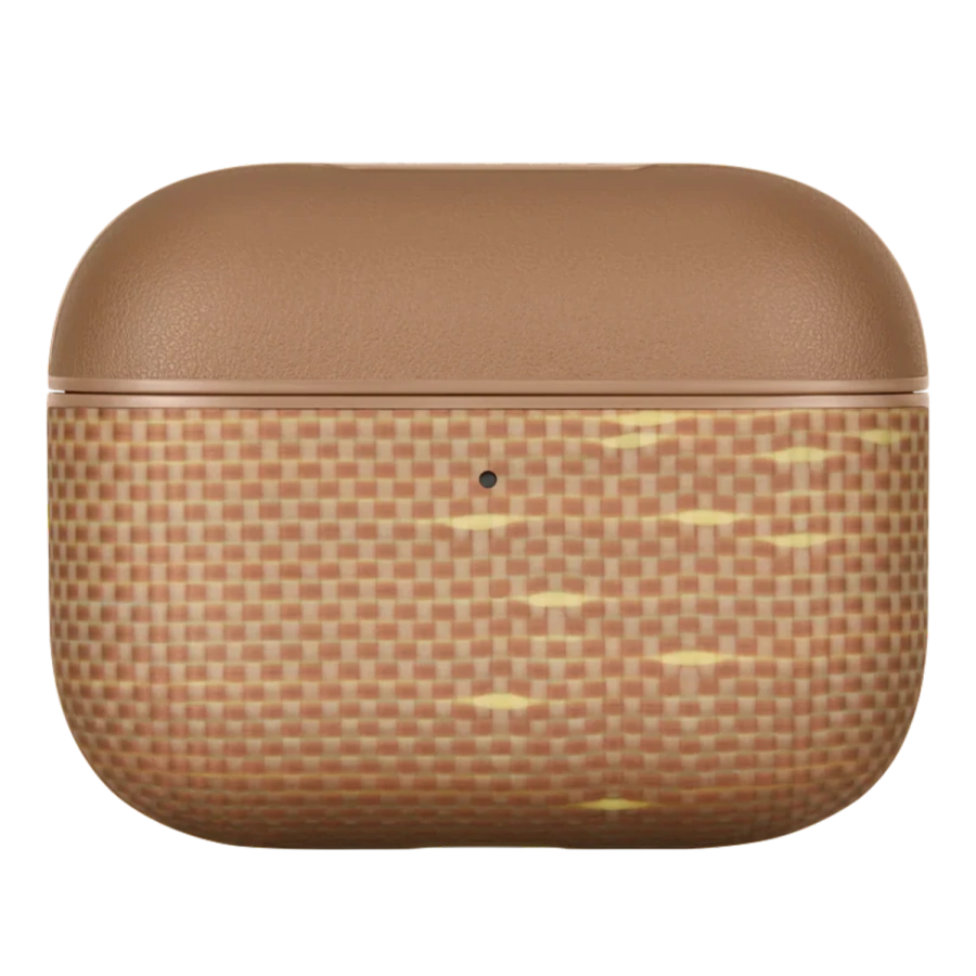 Чехол Pitaka Aramid Fiber Case for AirPods Pro 3 - Golden Glint (APM2504)