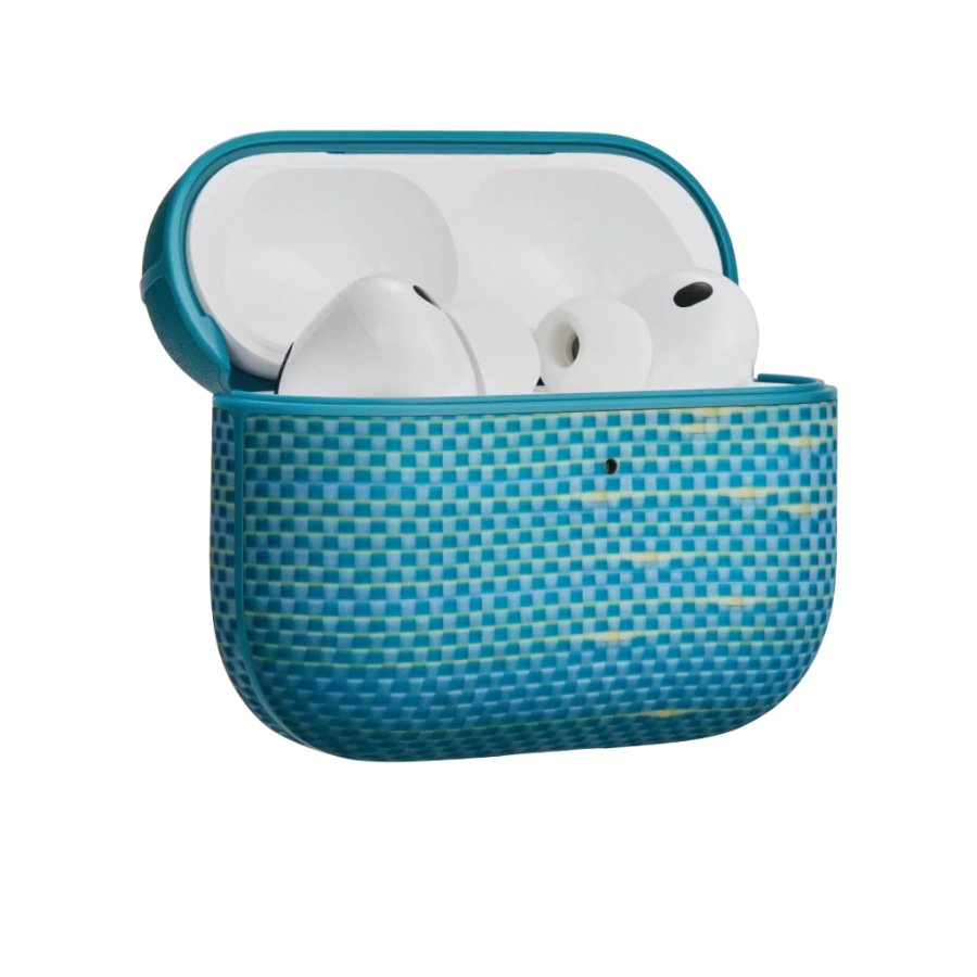 Чехол Pitaka Aramid Fiber Case for AirPods Pro 3 - Lucid Blue (APM2505)