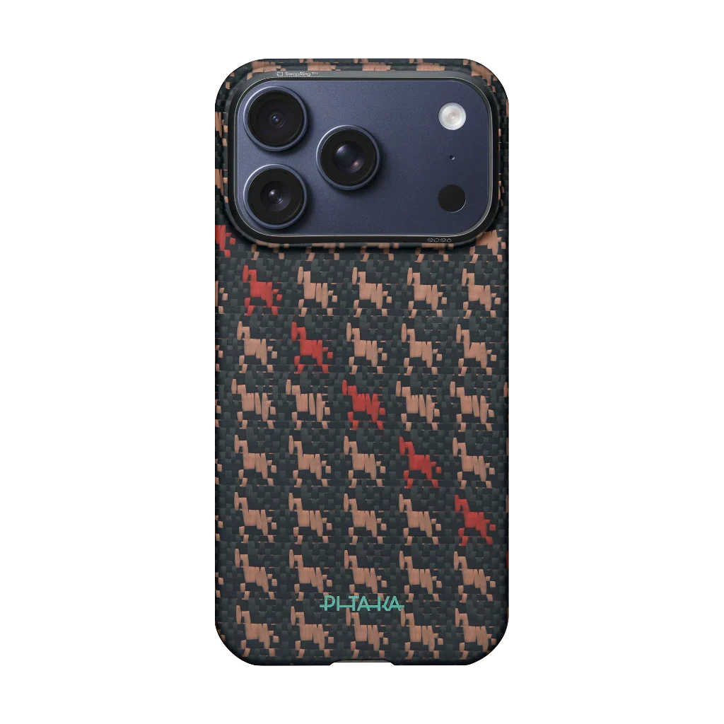 Чохол Pitaka Edge Ultra-Slim Case with PitaTap for iPhone 17 Pro - Ebony (HR1707P)