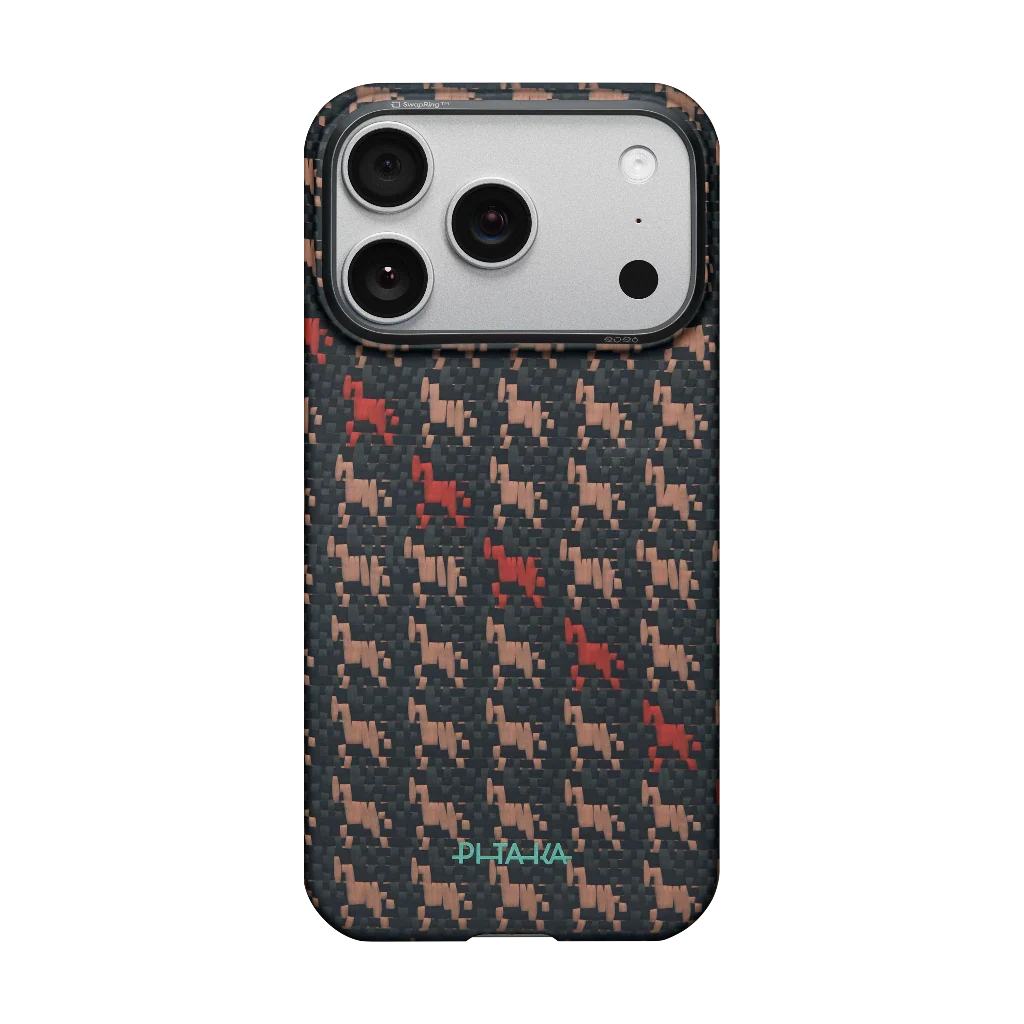 Чохол Pitaka Edge Ultra-Slim Case with PitaTap for iPhone 17 Pro - Ebony (HR1707P)