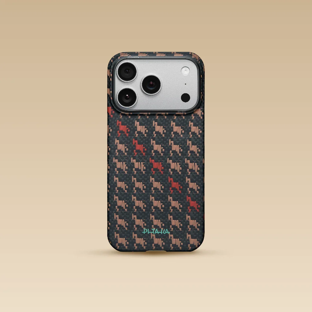Чохол Pitaka Edge Ultra-Slim Case with PitaTap for iPhone 17 Pro - Ebony (HR1707P)