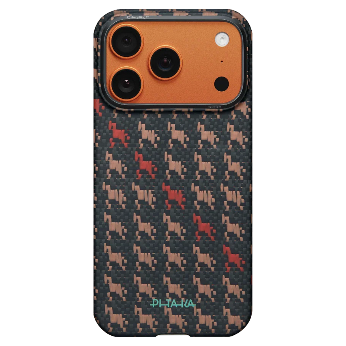 Чохол Pitaka Edge Ultra-Slim Case with PitaTap for iPhone 17 Pro Max - Ebony (HR1707PM)