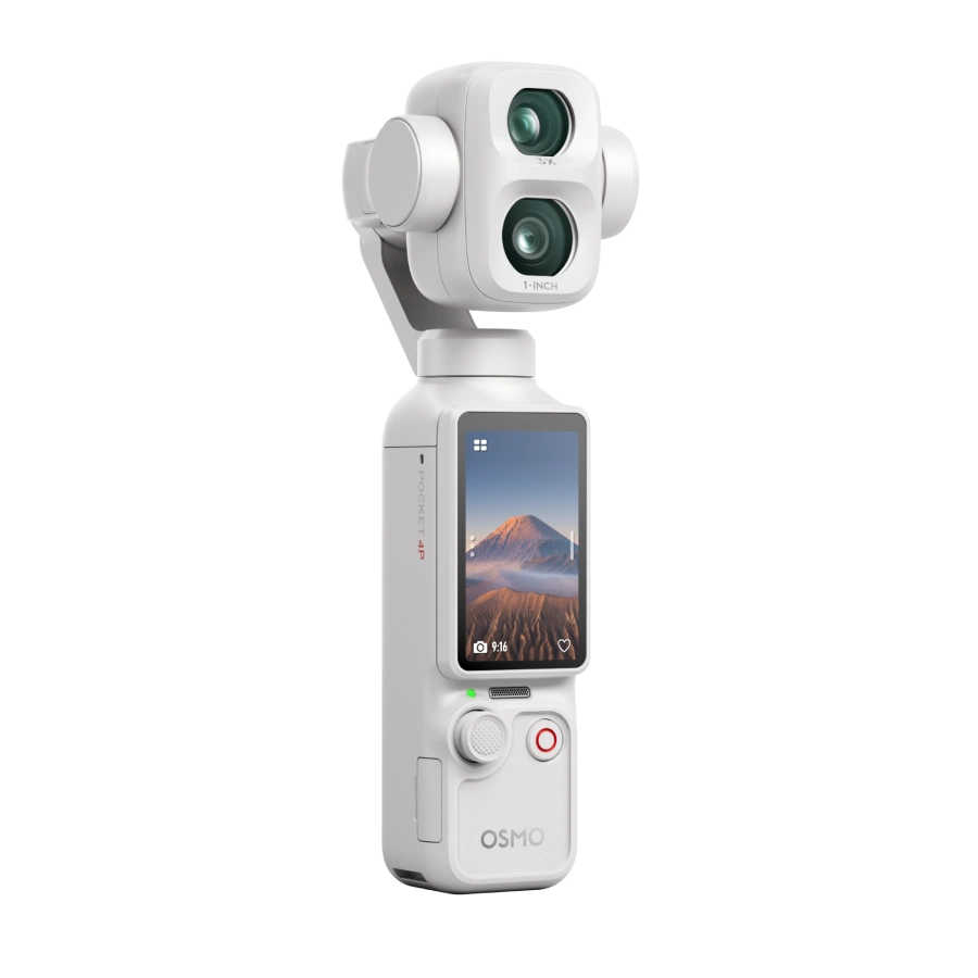 Екшн-камера DJI Osmo Pocket 4P Vlog Kit - Pearl White