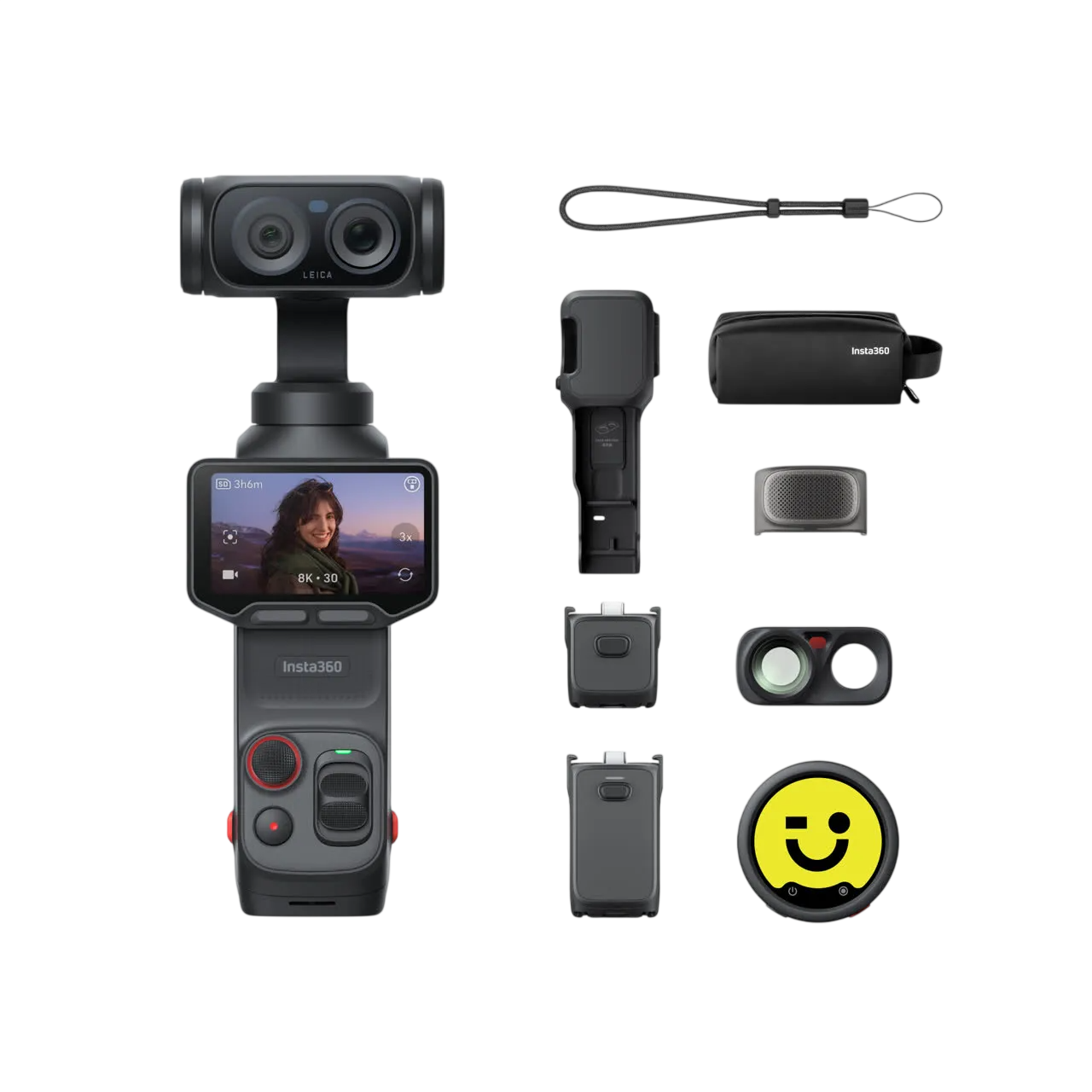 Екшн-камера Insta360 Luna Ultra [Creator Bundle] - Cosmic Black (CINSABTA-LUNA3)