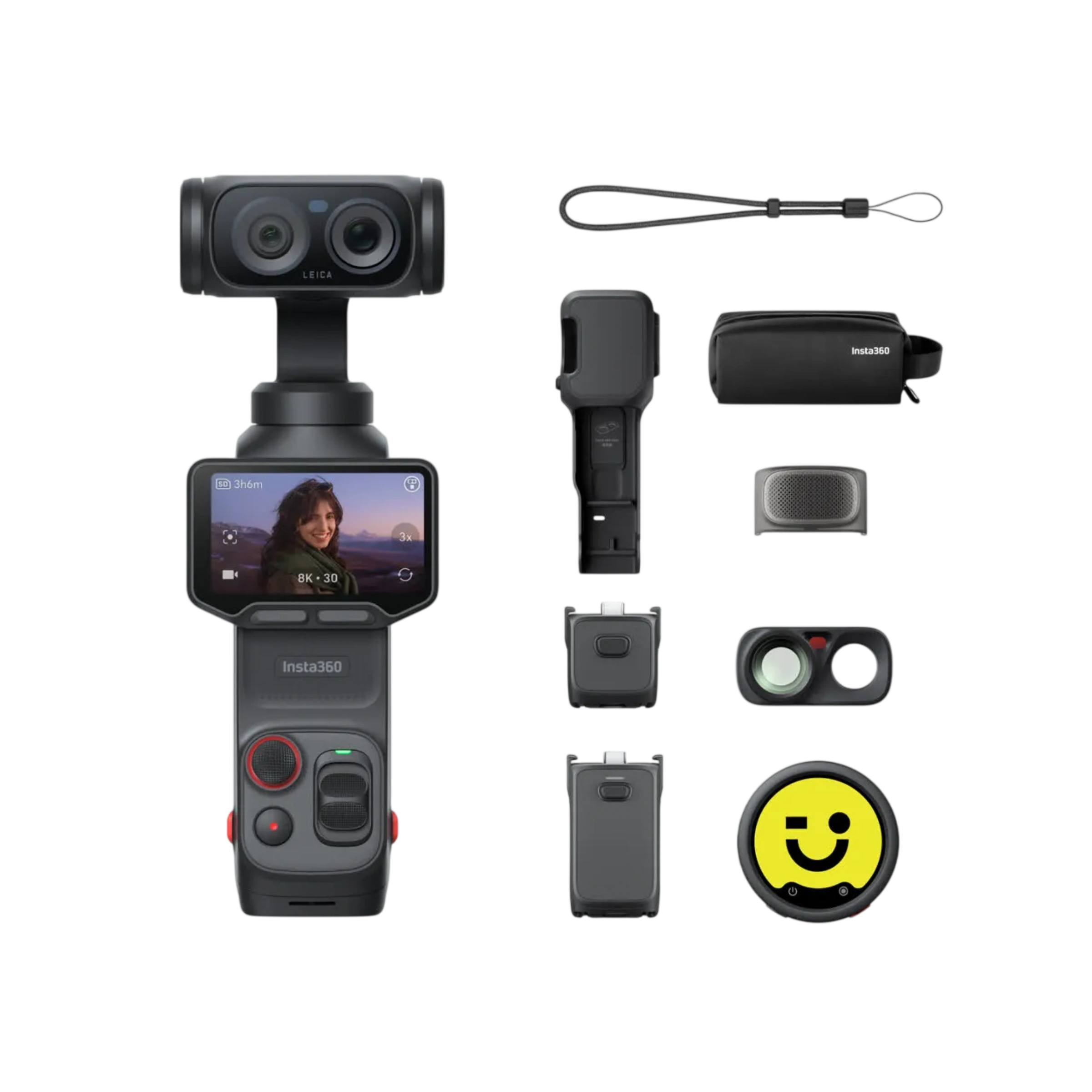 Екшн-камера Insta360 Luna Ultra [Creator Bundle] - Cosmic Black (CINSABTA-LUNA3)