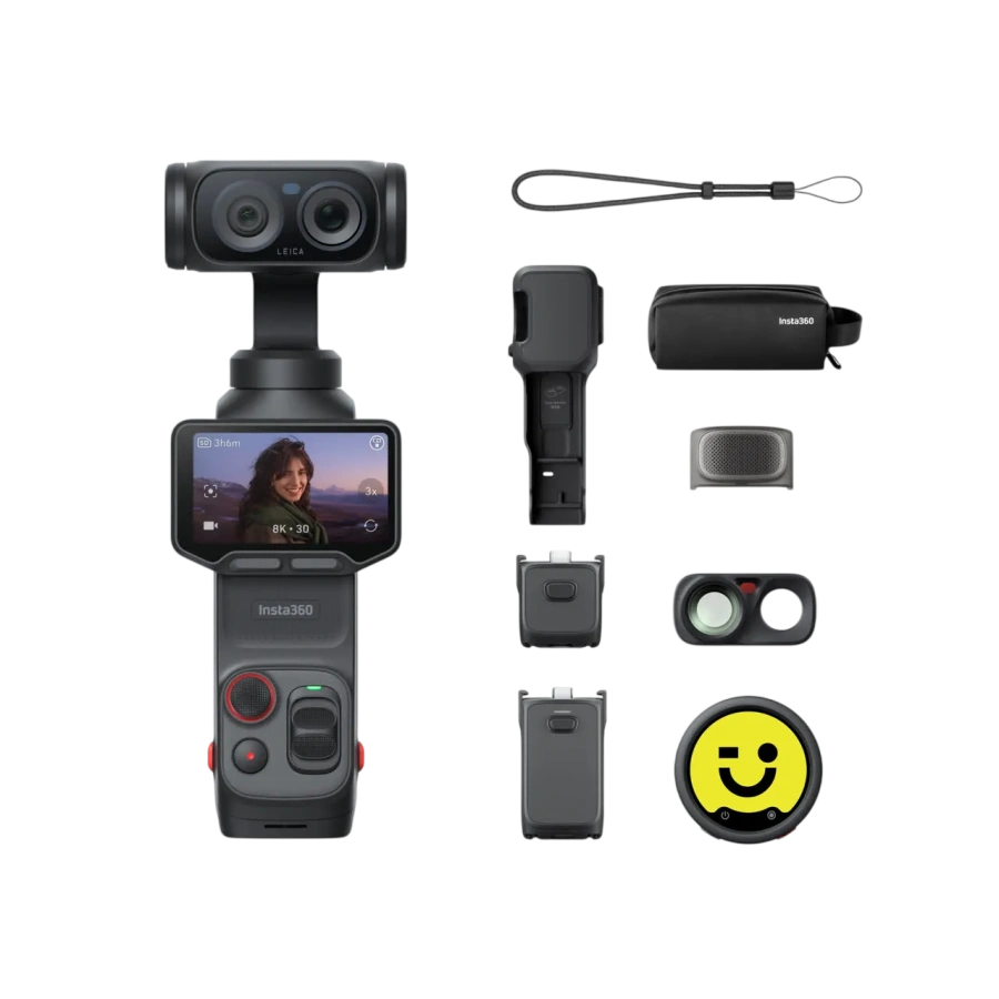Екшн-камера Insta360 Luna Ultra [Creator Bundle] - Cosmic Black (CINSABTA-LUNA3)