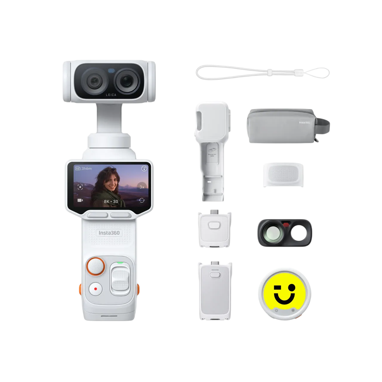 Екшн-камера Insta360 Luna Ultra [Creator Bundle] - Stellar White (CINSABTA-LUNA4)