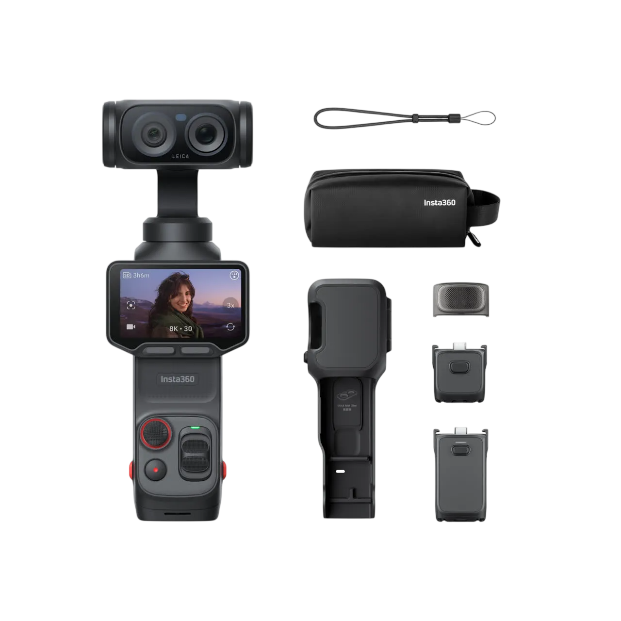 Екшн-камера Insta360 Luna Ultra [Endurance Bundle] - Cosmic Black