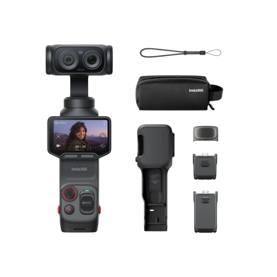 Екшн-камера Insta360 Luna Ultra [Endurance Bundle] - Cosmic Black