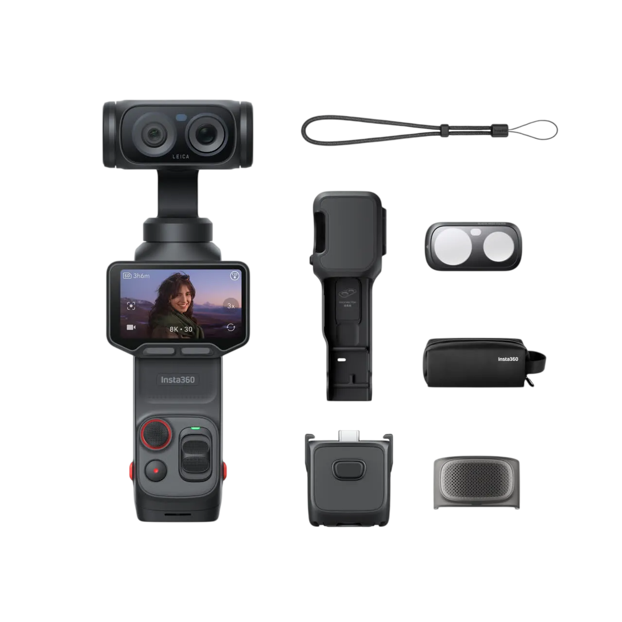 Екшн-камера Insta360 Luna Ultra [Essential Bundle] - Cosmic Black