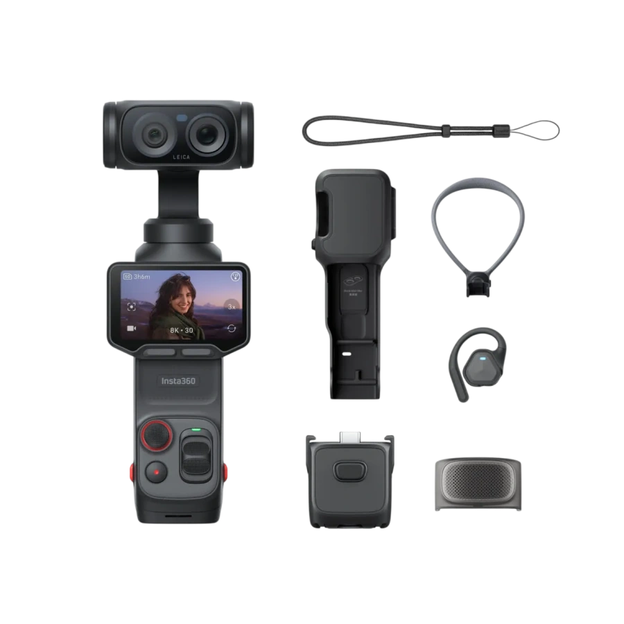 Екшн-камера Insta360 Luna Ultra [POV Bundle] - Cosmic Black