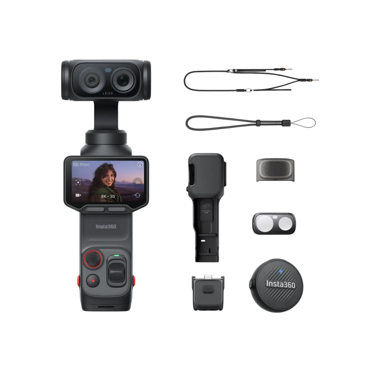 Екшн-камера Insta360 Luna Ultra [Vlog Bundle] - Cosmic Black