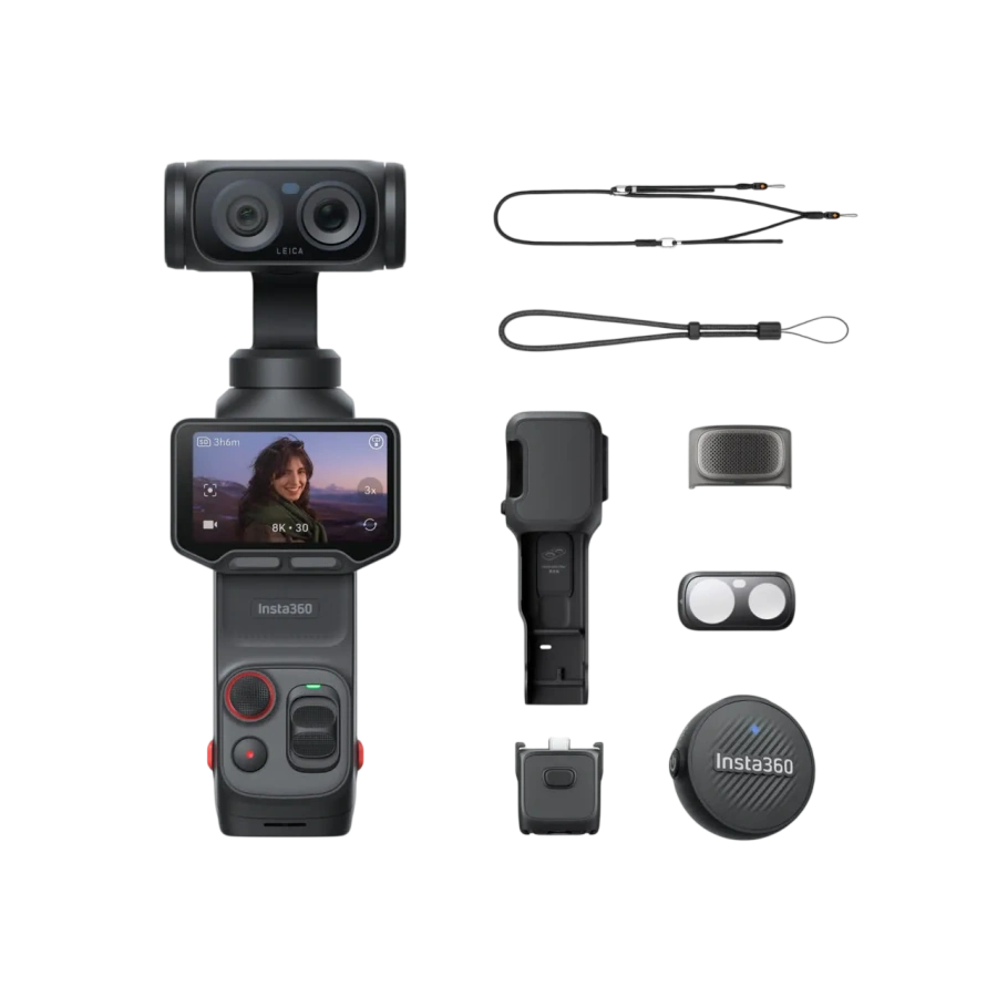Екшн-камера Insta360 Luna Ultra [Vlog Bundle] - Cosmic Black