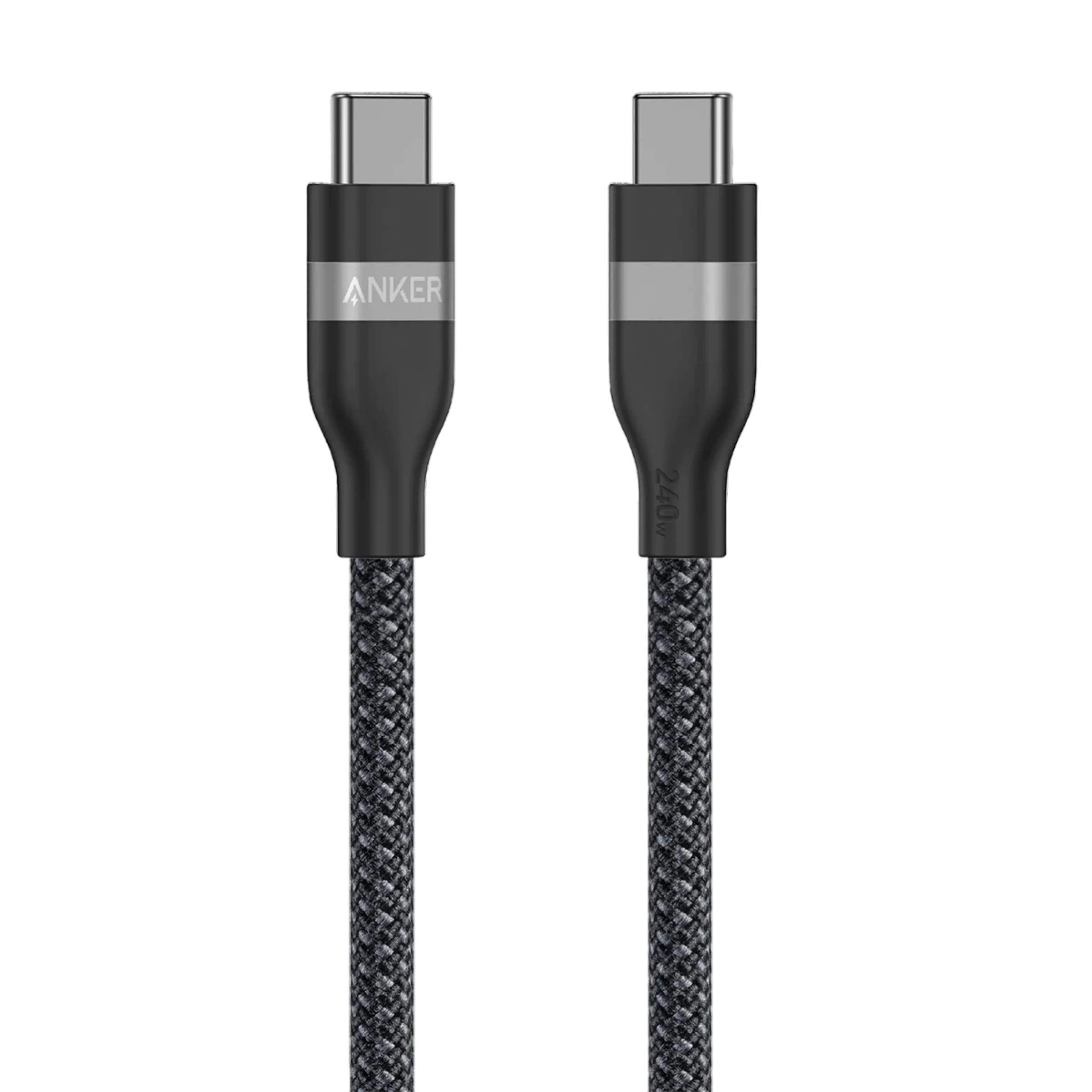 Кабель Anker USB-C to USB-C Cable 1.8m 240W Upcycled-Braided - Black (A82E2H12) Кабель Anker USB-C to USB-C Cable 1.8m 240W Upcycled-Braided - Black (A82E2H12)