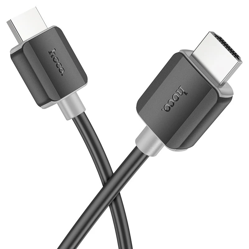 Кабель HOCO US08 HDTV 2.0 [HDMI] 4K cable, 1м - Black (6931474799388)