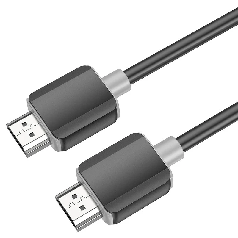 Кабель HOCO US08 HDTV 2.0 [HDMI] 4K cable, 1м - Black (6931474799388)