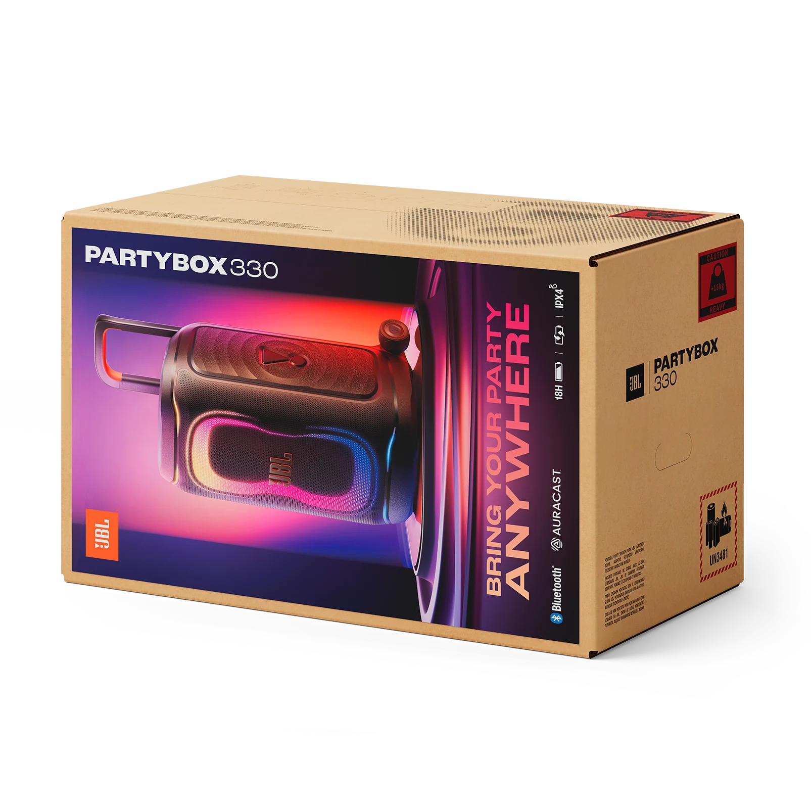 Колонка JBL PartyBox 330 - Black (JBLPB330BLKEP)