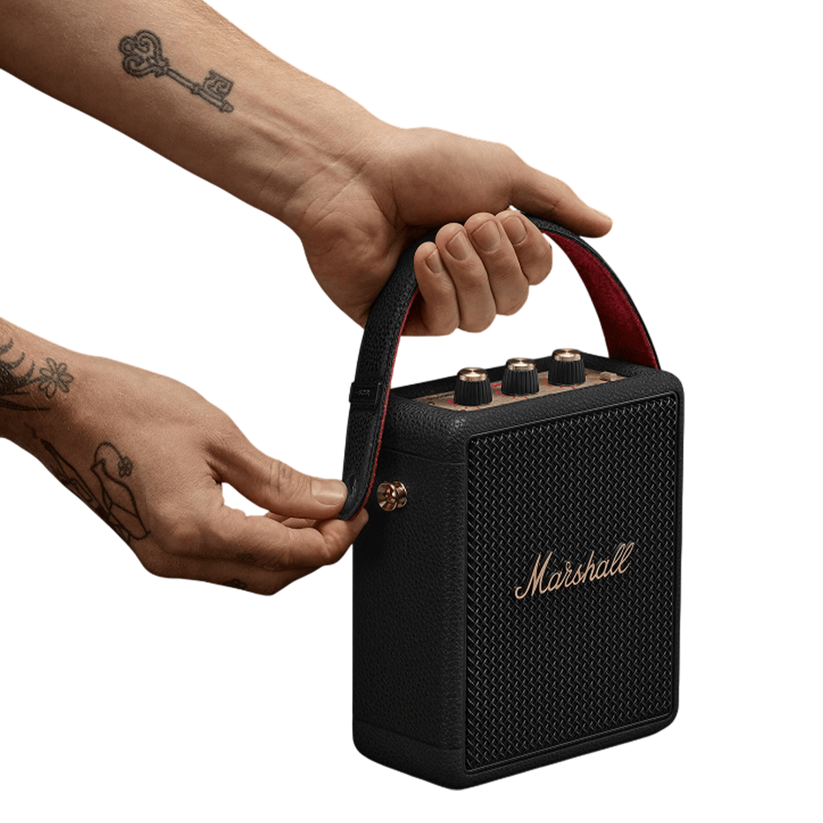 Колонка Marshall Stockwell III - Black and Brass (1008236)
