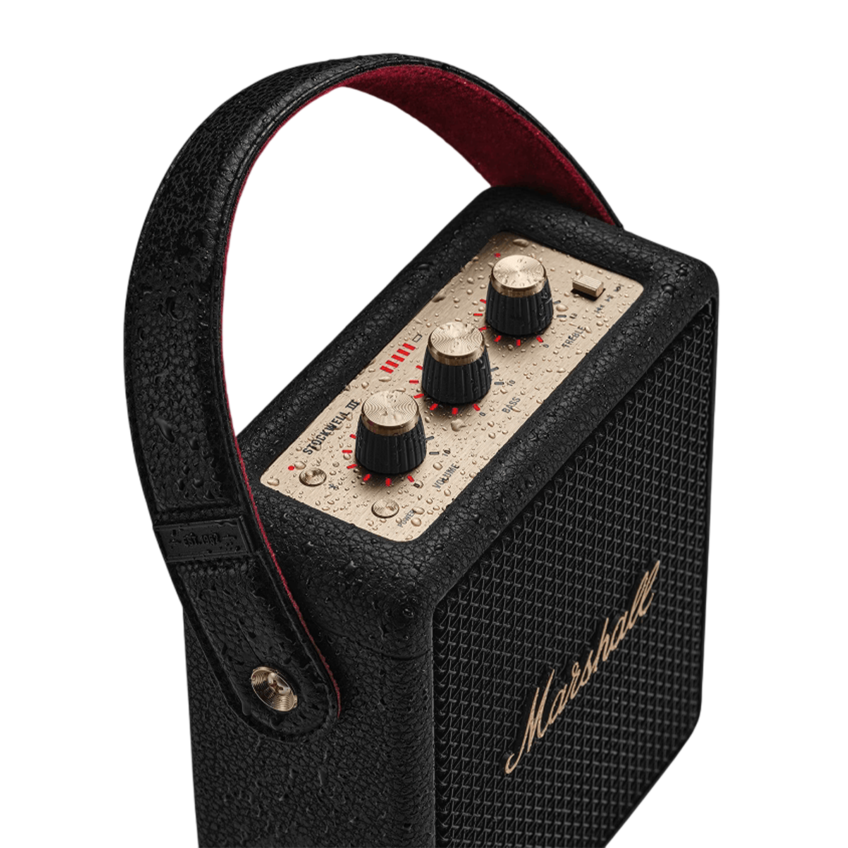 Колонка Marshall Stockwell III - Black and Brass (1008236)
