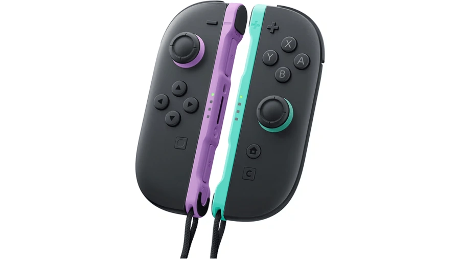 Контроллеры с магнитным креплением и функцией мыши Nintendo Joy-Con 2 Controllers [Left and Right] - Light Purple / Light Green (00045496886509)