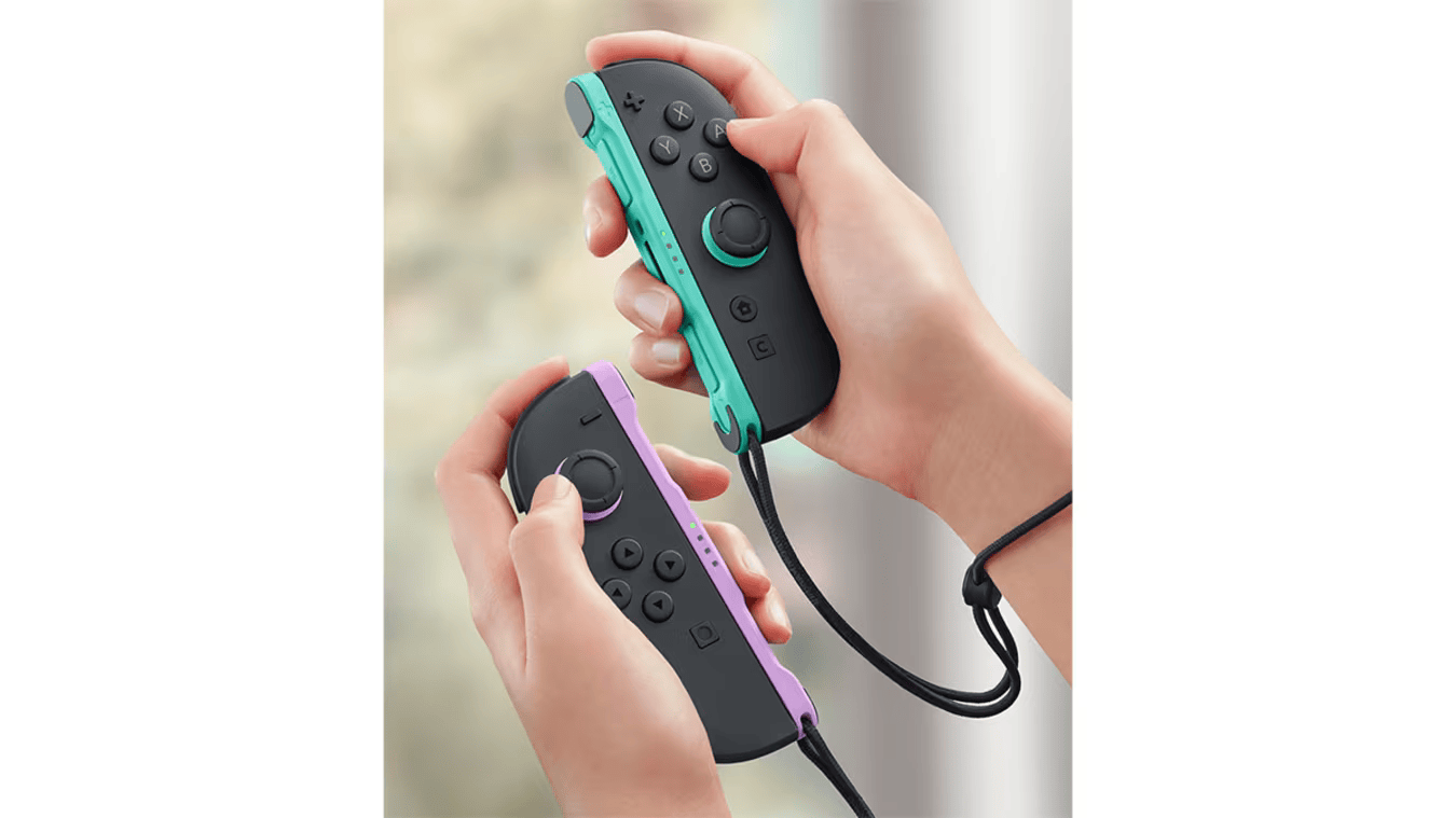 Контроллеры с магнитным креплением и функцией мыши Nintendo Joy-Con 2 Controllers [Left and Right] - Light Purple / Light Green (00045496886509)