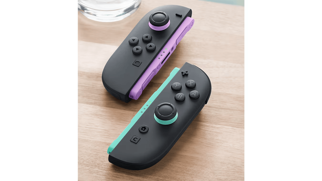 Контроллеры с магнитным креплением и функцией мыши Nintendo Joy-Con 2 Controllers [Left and Right] - Light Purple / Light Green (00045496886509)