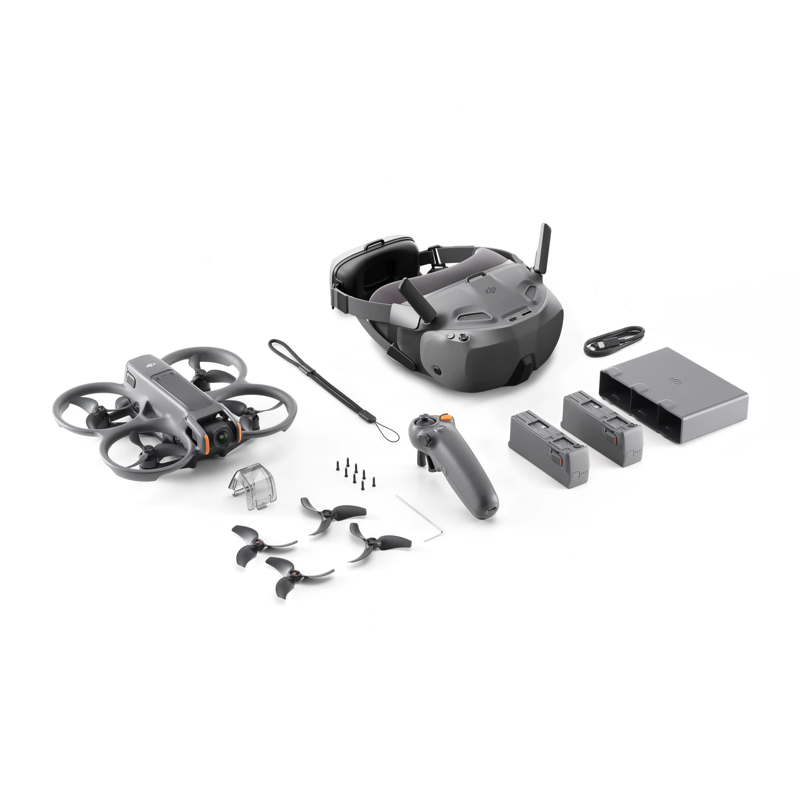 Квадрокоптер DJI Avata 2 Fly Smart Combo [Three Battery] (CP.FP.00000265.01)