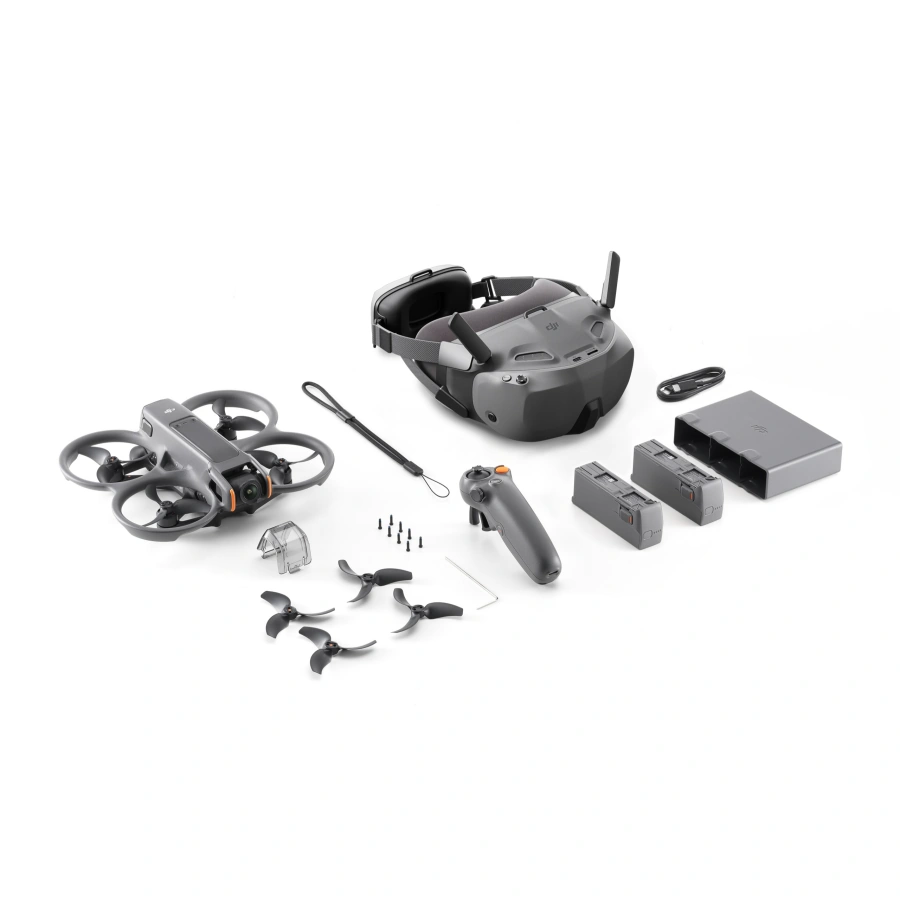 Квадрокоптер DJI Avata 2 Fly Smart Combo [Three Battery] (CP.FP.00000265.01)